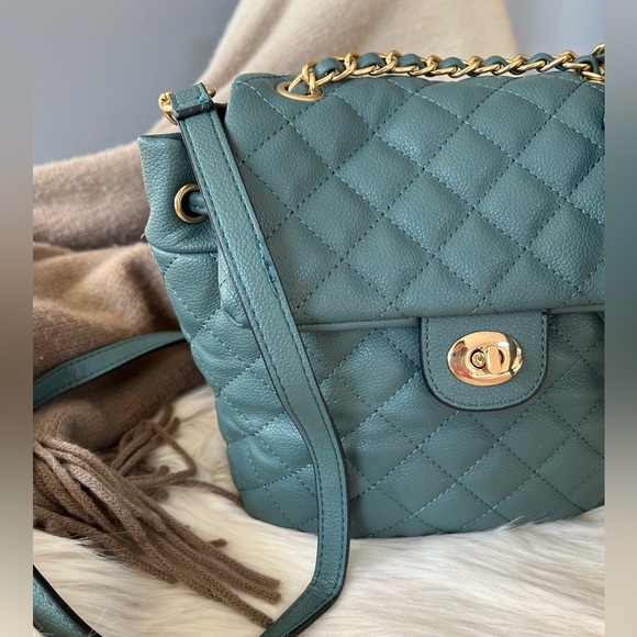 Quilted Small Backpack - Picture 2 of 9